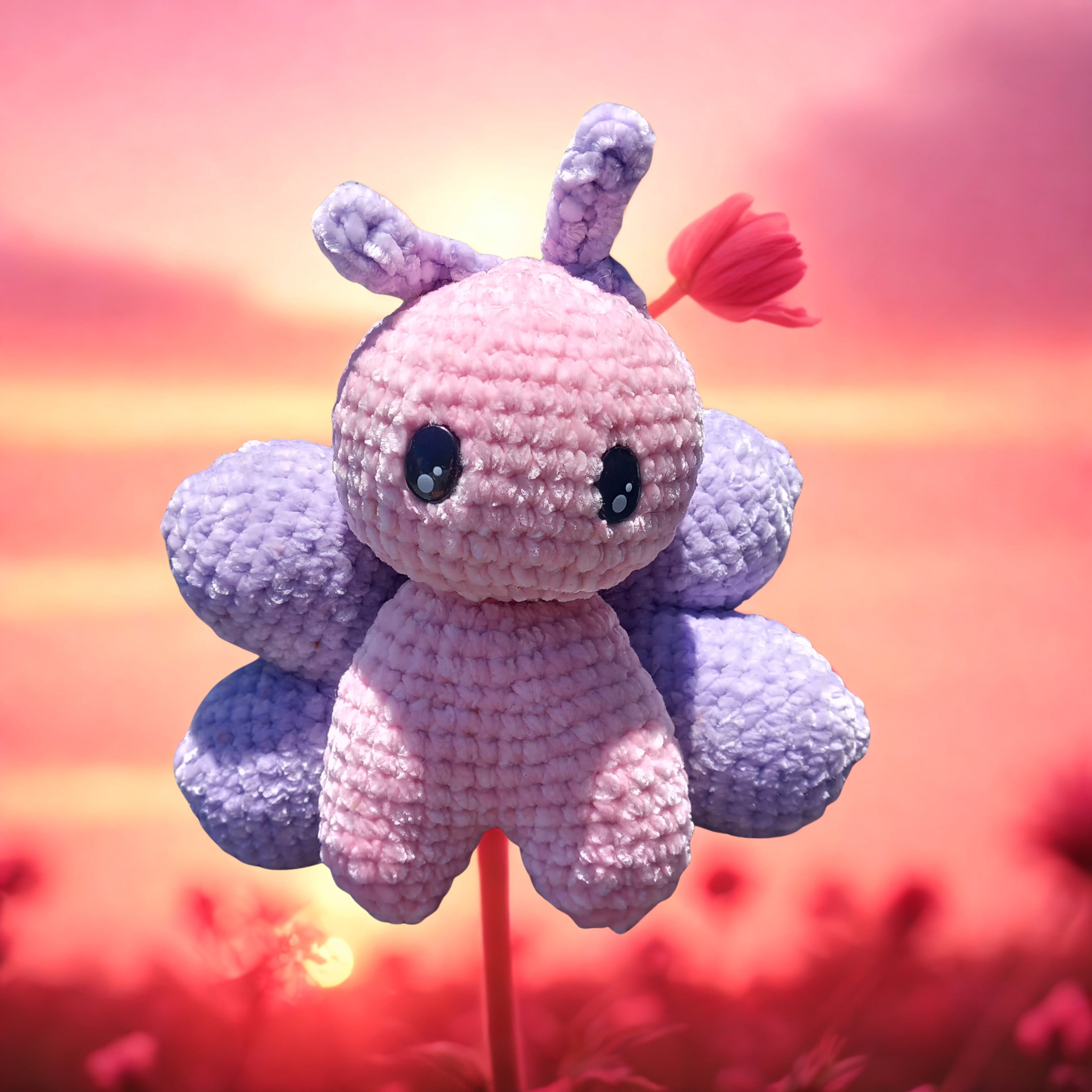 Pinky papillon