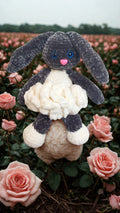 Lapine robe blanche